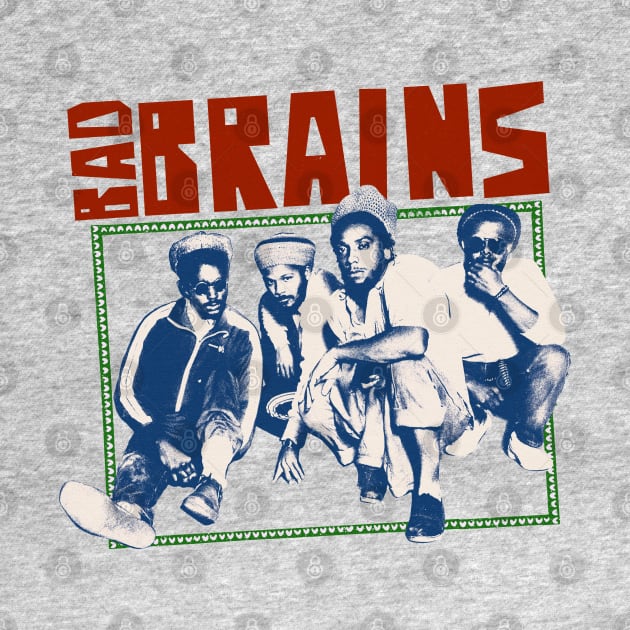 Bad Brains ∆ Original Fan Artwork by unknown_pleasures